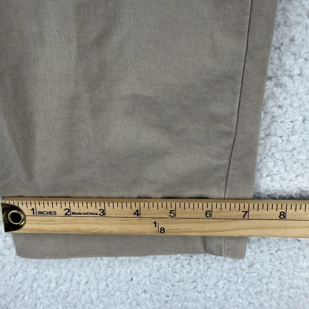 Polo Ralph Lauren Chino Pants Mens 33x32 Beige Regular Fit Stretch Straight